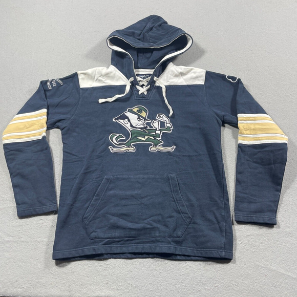 Champion Other - NOTRE DAME FIGHTING Hoodie Sweatshirt Medium‎ CHAMPION Men NCAA Leprechaun